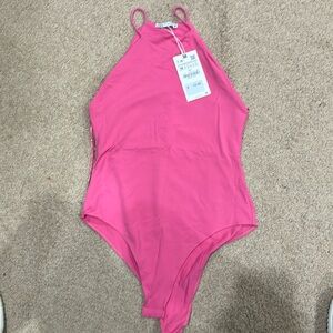 Pink Zara Bodysuit